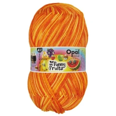 Imagen de Opal Funny Fruits 11414 (425m) 4 Capas Duradero Calcetín Hilado 1x100g