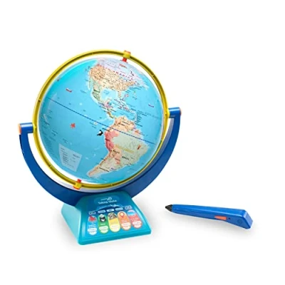 Imagen de Learning Resources Globo terráqueo Que Habla de GeoSafari Jr, Color Azul (EI 8888)