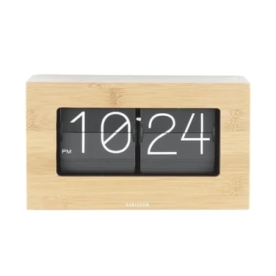 Imagen de Karlsson Reloj de Mesa con Tapa (bambú)