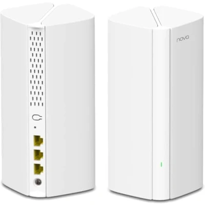 Imagen de Tenda WiFi 6 Mesh AX3000 Nova MX12 (Paquete de 2), Sistema para Todo el hogar, Wi Fi hasta 220㎡(2600ft²), Fácil instalación, Reemplazo del repetidor enrutador