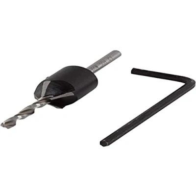 Imagen de wolfcraft Broca de Perforación previa con avellanador, Ø 5 6 mm I 2511000 y avellanado en un paso