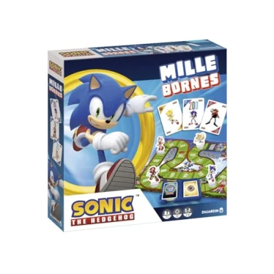 Imagen de Dujardin Mille Bornes Sonic Juego de Mesa Ayuda A recuperar Las 7 Esmeraldas Familia Partir años