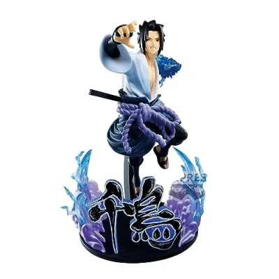 Imagen de Banpresto Figura de Acción Sasuke Uchiha Naruto Shippuden Vibration Stars Special Ver. 20cm BP88001 Multicolor