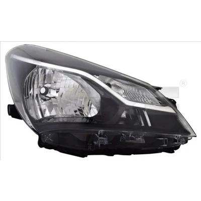 Imagen de TYC 20 17581 05 2 Faros derecha H4, W21/5W con electromotor TOYOTA: Yaris III Hatchback