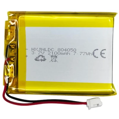 Imagen de DC 3,7v 2100 Mah 804050 Li Ion Polymer Battery Replacement para DIY 3.7 5v Products, LED Light, GPS, Bluetooth Speaker,Portable Power Supply