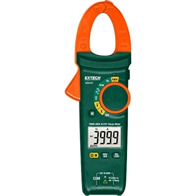 Imagen de Extech MA445 Medidor de pinza CA/CC RMS real 400 A con VSC