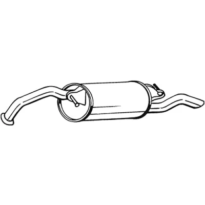 Imagen de BOSAL 228 189 Silenciador trasero