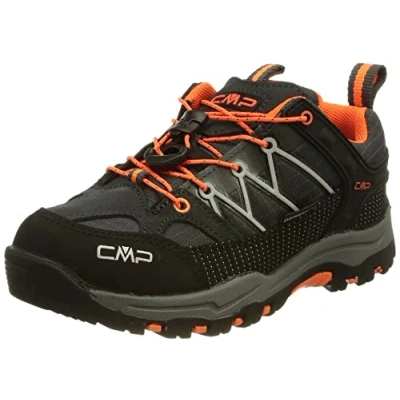 Imagen de CMP Kids Rigel Low Trekking Shoes WP, Zapatos de Trekking, Unisex niños, Antracite Flash Orange, 40 EU