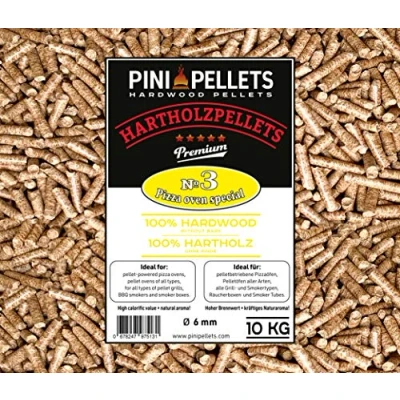 Imagen de PINI pellets de Madera Dura №3 Horno Pizza Especial 10 Kg para hornos con