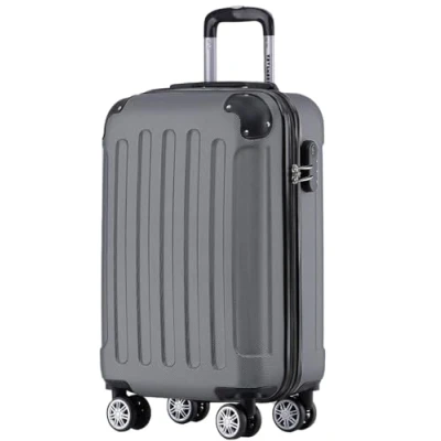 Imagen de TRVLMORE Maletas de Viaje Cabina Maleta 55x40x20 Malas Viagem Mano Trolley Mala Pequeña con Ruedas Gris