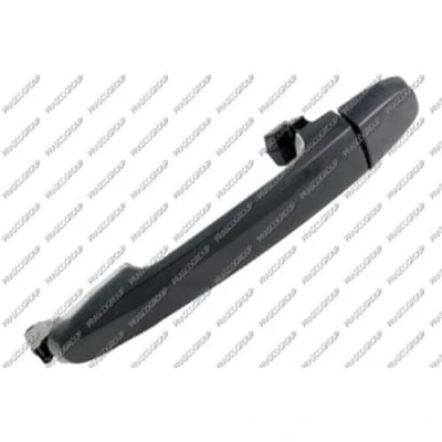 Imagen de PRASCO TY3508001 Manecilla de Puerta exterior, Delante, derecha negro liso TOYOTA: Auris Hatchback, Corolla IX Hatchback