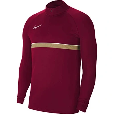 Imagen de NIKE Unisex Kids Dril Top Dri Fit Academy, Team Red/White/Jersey Gold/White, CW6112 677, XL