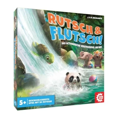 Imagen de Game Factory 3d rutsche 646306 Juego de Habilidad para niños a Partir 5 años, Familiar, Infantil, 2 4 Jugadores (646306)