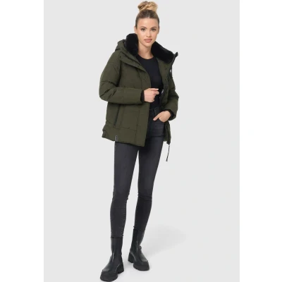 Imagen de Navahoo SAG JA XIV Chaqueta de invierno, Mujer, Talla: 3XL, Dark olive