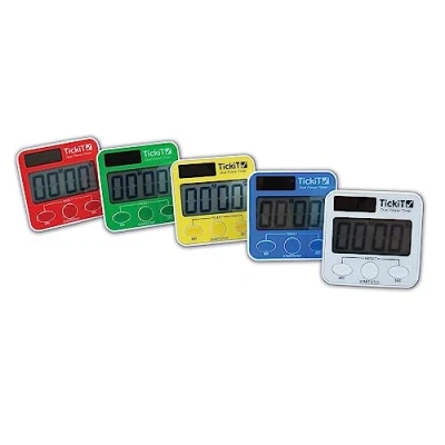 Imagen de TickiT 92079 Dual Power Timer 5 piece set