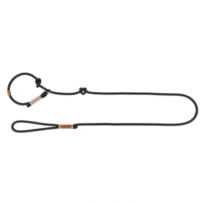 Imagen de TRIXIE correa para perros BE Nordic Retriever L XL, 1,70 m, ajustable sin peldaños, en negro/arena, con parada de tracción, ideal como entrenamiento, grandes a