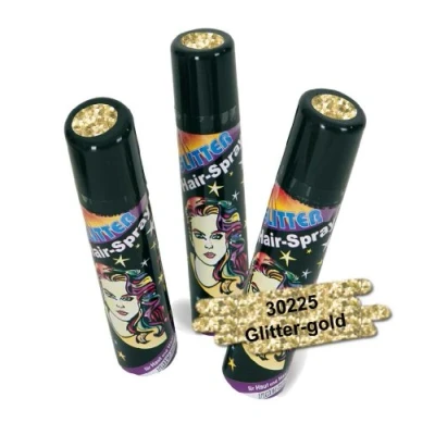 Imagen de Fasching 30225 Hair Spray Glitter Oro, pelo + purpurina Color NEU/OVP