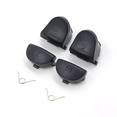 Imagen de Botones de disparo L1 R1 L2 R2 y resorte para Sony Play Station 4 PS4 controladores dualshock piezas repuesto