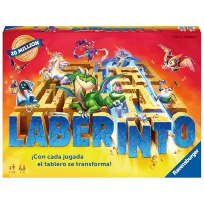 Imagen de Ravensburger Laberinto Magico, Juego de mesa, 2 4 Jugadores, Edad recomendada 7+