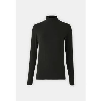 Imagen de Selected Femme Slfmanja HIGH NECK Camiseta de manga larga, Mujer, Talla: 36, Black