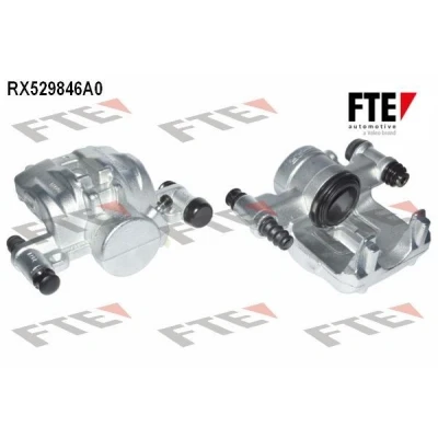 Imagen de FTE 9290055 Pinza de freno gris Hierro fundido Eje trasero, derecha sin soporte FIAT: Ducato III Furgón, Camión plataforma / Chasis