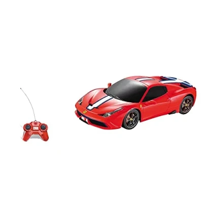 Imagen de MONDO Motors, Ferrari 458 Special, Modelo a Escala 1:24, hasta 8 km/h de Velocidad, Coche Juguete para Niños 63284