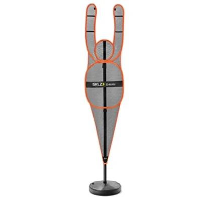 Imagen de SKLZ Dman, Silueta Del Simulación Oponente Unisex Adulto, Naranja, 6.5ft To 8ft 198cm 244cm