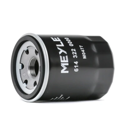 Imagen de MEYLE 614 322 0000 Filtro de aceite M20x1,5 ORIGINAL Quality con válvula bloqueo retorno enroscable FIAT: 500 Hatchback, Panda II Hatchback
