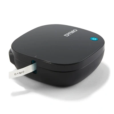 Imagen de Impresora de etiquetas Dymo LT 200B, Bluetooth, iOS y Android, Con cinta papel blanco, Negro