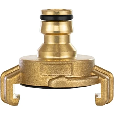 Imagen de Poppstar Acoplamiento rápido sistema GEKA a conector macho para manguera grifo (compatible con Gardena de acoplamiento), latón