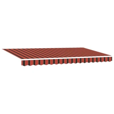Imagen de vidaXL Tela de Repuesto para Toldo Estructura 4x2 m Multicolor a Rayas