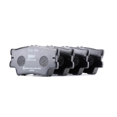 Imagen de VALEO 301819 Juego de pastillas freno FIRST Eje trasero excl. contacto avisador desgaste sin chapa antichirridos TOYOTA: RAV4 III SUV