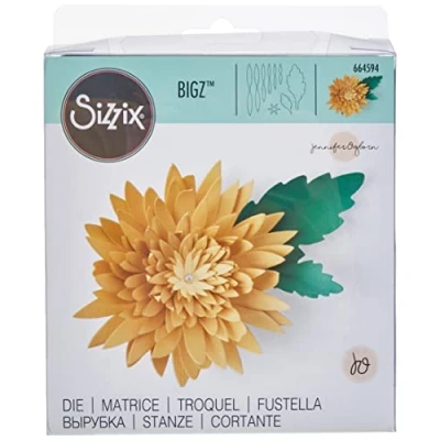 Imagen de Sizzix Troquel Bigz 664594 Crisantemo de Jennifer Ogborn, Talla única