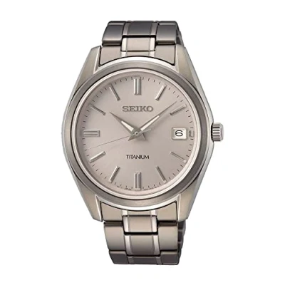 Imagen de Seiko Reloj Analógico para Hombres de Cuarzo con Correa en Metal SUR369P1