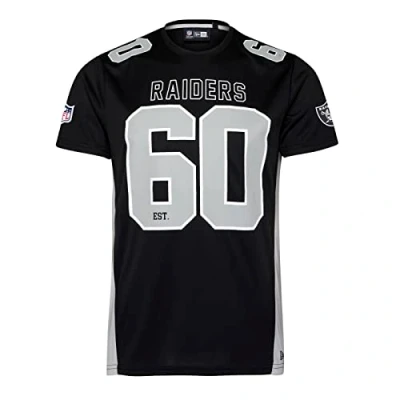 Imagen de New Era Las Vegas Raiders NFL Established Number Mesh tee Black T Shirt