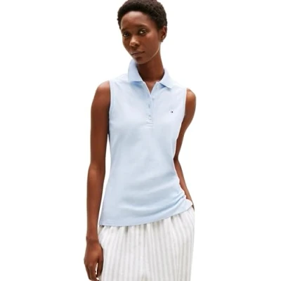 Imagen de Tommy Hilfiger Sleeveless Top, Mujer, Talla: Large, Sky blue
