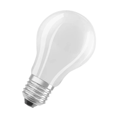Imagen de OSRAM Lámpara LED de ahorro energía, bombilla esmerilada, E27, blanco cálido (3000K), 7,2 vatios, sustituye a la 100W, altamente eficiente y paquete 1