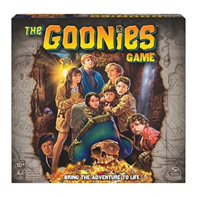 Imagen de Spin Master Games Goonies, The Goonies Game Retro Vintage 80&#039;s Family Movie Board Game, para niños a Partir de 10 años