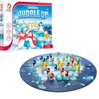 Imagen de SmartGames Penguins Huddle Up Juego para 2 4 jugadores a partir de 6 años Adulto