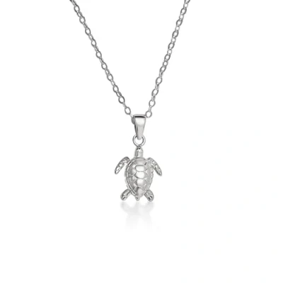 Imagen de Mary &amp; Jules cadena de tortuga Plata ley 925 chapada en oro, oro para mujer con colgante tortuga, reciclada, mujeres y niñas, 45 cm,