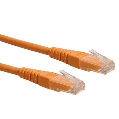 Imagen de Roline Utp Patch Cord, Cat.6, Orange 0.5m Cables De Red