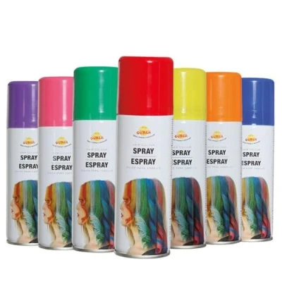 Imagen de FIESTAS GUIRCA Color Oro Laca Spray para el Cabello