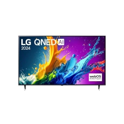 Imagen de TV QNED 55&quot; LG 55QNED80T6A, UHD 4K, Procesador Inteligente 4K α5, Smart TV, DVB T2 (H.265), Negro