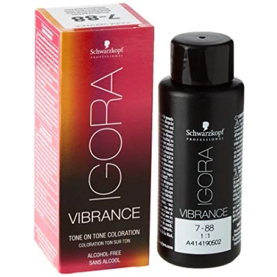 Imagen de Schwarzkopf Professional Igora Vibrance Coloración demi permanente 60 ml 7 88