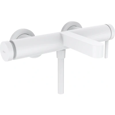 Imagen de hansgrohe Finoris Mezclador monomando de bañera visto, blanco mate, 76420700