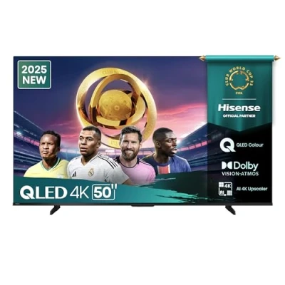 Imagen de TV LED 50&quot; Hisense 50A6Q, UHD 4K, Quad Core/MT9603, IA 4K Upscaler, Modo Juego Plus, Control por voz, Negro