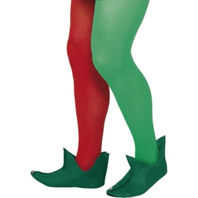 Imagen de Smiffys Botas de elfo, Verdes