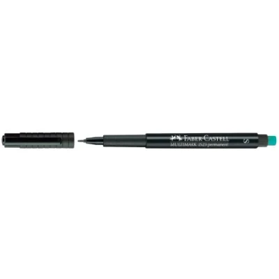 Imagen de Faber Castell Rotulador permanente Multimark 1523 S Negro (10 Unidades)