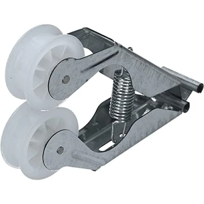 Imagen de LUTH Premium Profi Parts Rodillo tensor con soporte para secadora compatible Bauknecht 481235818055 Bosch 00480773
