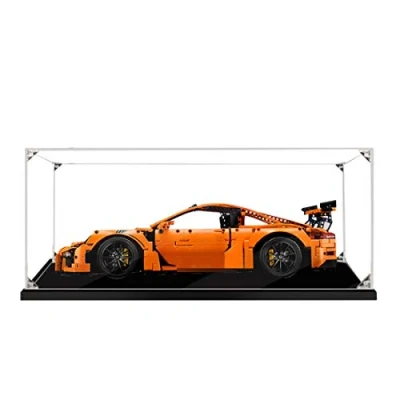 Imagen de MMOC Vitrina de acrílico para LG Technic Porsche 911 GT3 RS 42056, Cubierta, a Prueba Polvo, miniaturas, construcción maquetas (2 mm)